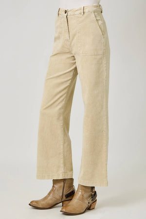 Washed Corduroy Trousers