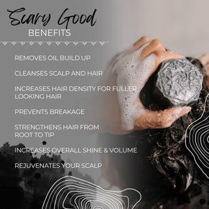 Detox and Clarifying Shampoo Bar, Midnight Musk