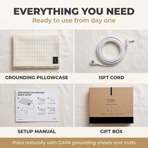 Grounding Pillowcase – Gray