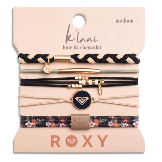 Roxy Coastal Drift Hair Tie Bracelet Set