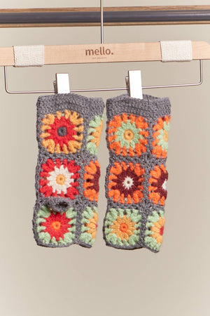 Floral Crochet Hand Warmer