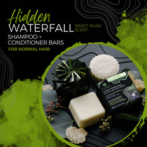 Rice Water Conditioner Bar for All Hair Types, Sweet Musk
