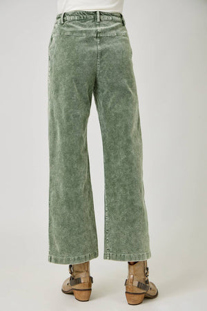 Washed Corduroy Trousers