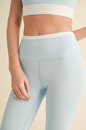 Contrast Binding Legging