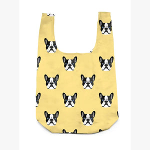 Boston Terrier Bag Charm & Reusable Shopper