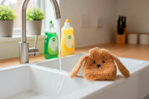 Rufus Scrubby– Cute Dog Dish Scrubber