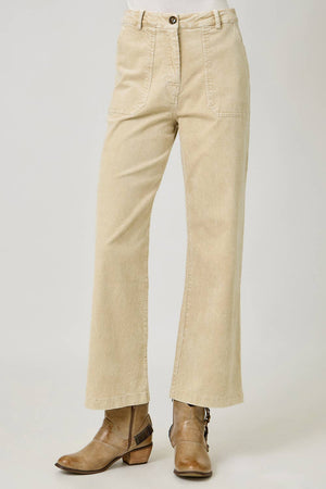Washed Corduroy Trousers