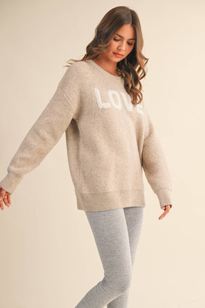 Love Cozy Soft Sweater Top
