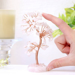 Rose Quartz Tree of Life