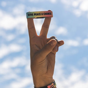 Give Peace A Chance Wristband