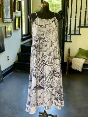 Peace Wine & Sunshine Bohéme Maxi Slip Dress in Rosé Blush