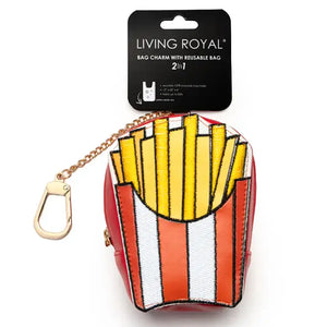 French Fries Bag Charm & Reusable Shopper