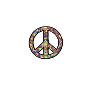 Flower Power Peace Patch