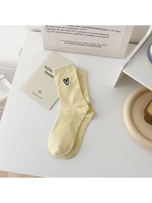 Rufia - Sweetheart Confetti Crew Socks