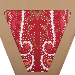 Om Paper Star Lanterns - Coral