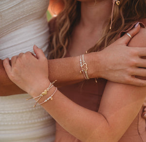"Mother/Daughter" Hair Tie Bracelets