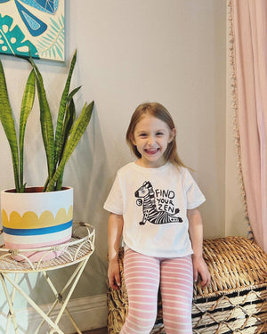 Zen Zebra Kids Tee