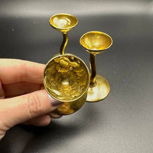 Mini Gold Chalice Sphere Holder