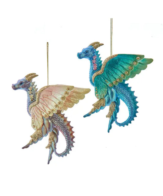 Dragon with Butterfly Wings Ornament
