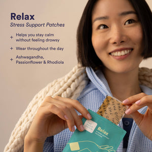 Stress Relief Patch with Ashwagandha, Rhodiola & Passionflower