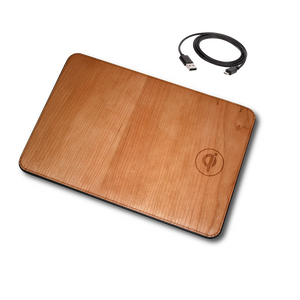 Real Wood Wireless Charging Mousepad - Aromatic Cedar