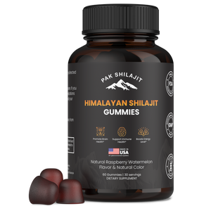 Himalayan Shilajit Gummies - 60 Count