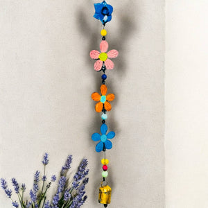 Metal Flower wind chime bell ornament