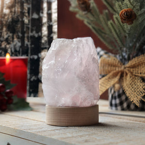 Rose Quartz LED Lamp