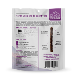 Wild Ranger Duck Jerky Dog Treats (6ct)