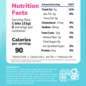 Birthday Cake Keto Cookie Bites