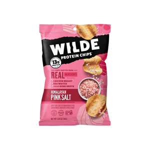 WILDE Pink Himalayan Sea Salt Protein Chips 1.34oz