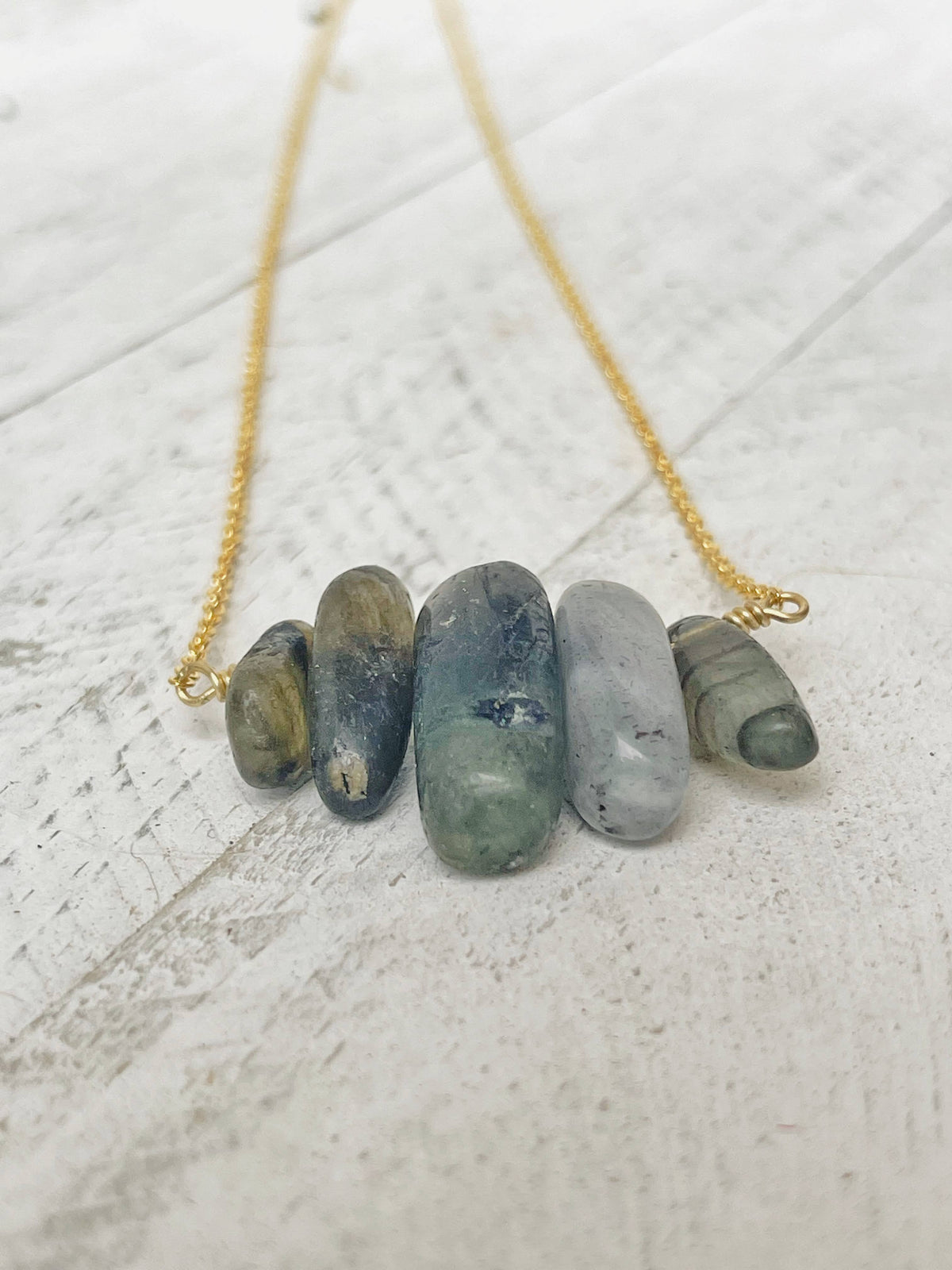 Labradorite Centerpiece Necklace