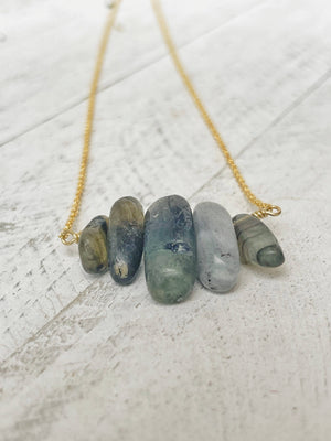 Labradorite Centerpiece Necklace