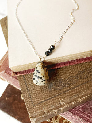 Dalmatian Drop Necklace