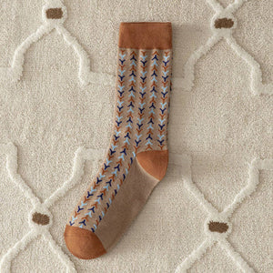 Vintage Pattern Socks