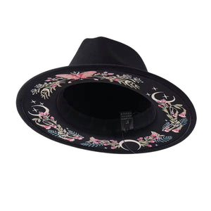 Celestial Butterfly Western Hat Fedora