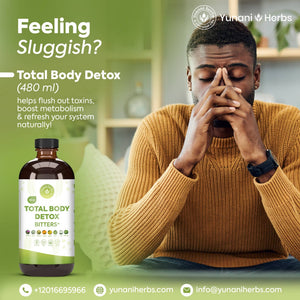 Total Body Detox living bitters 480mls