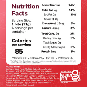 Red Velvet Keto Cookie Bites