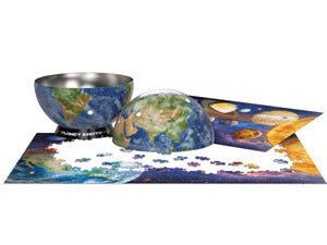 Planet Earth Tin Puzzle, 550 Pieces