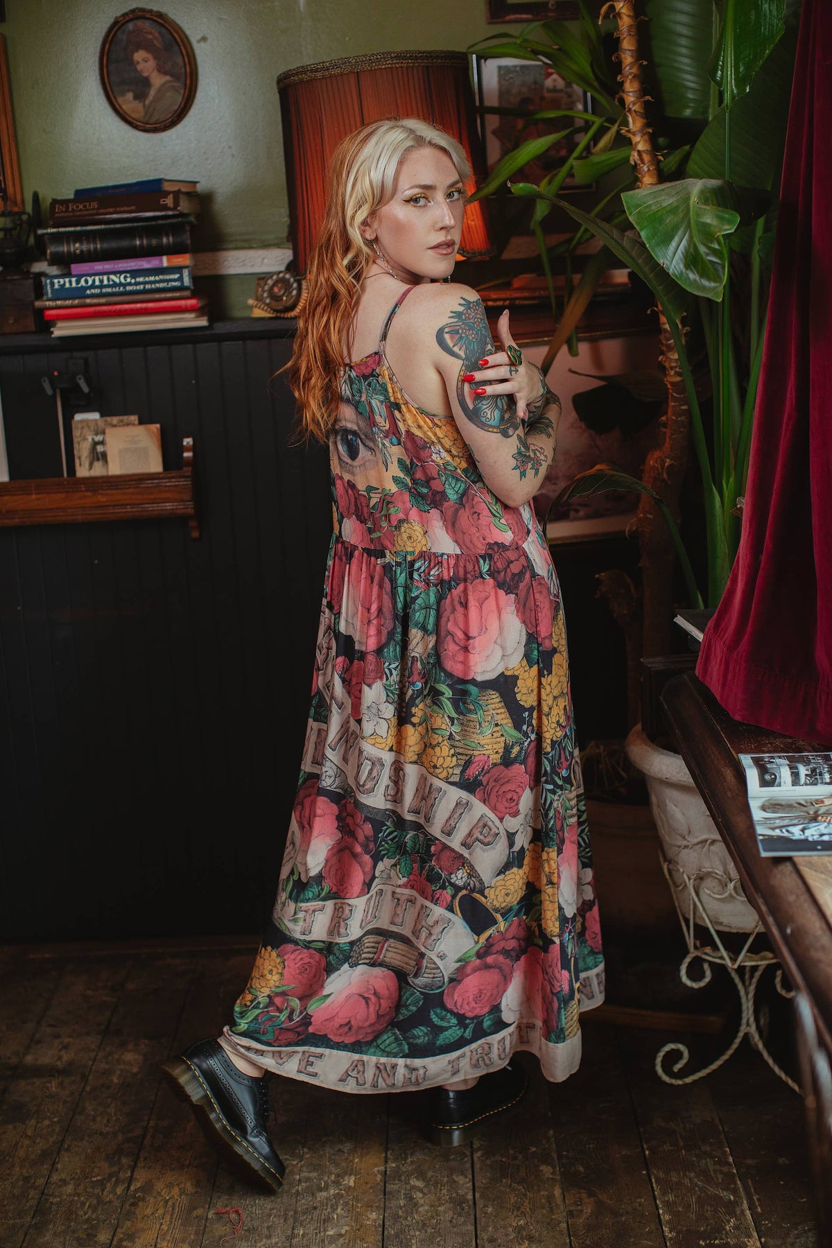 Friendship Love & Truth Bohéme Long Maxi Slip Dress