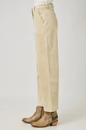 Washed Corduroy Trousers