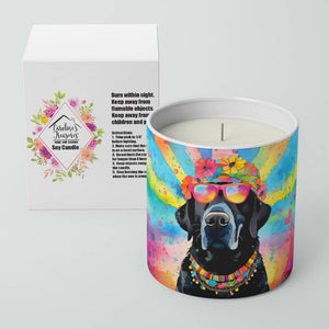 Black Labrador Hippie Dawg Soy Candle