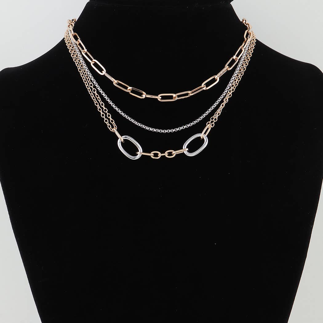 Multi Link Chain Necklace