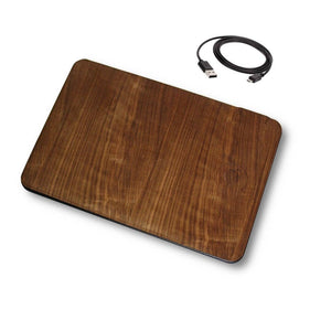 Real Wood Wireless Charging Mousepad - Aromatic Cedar