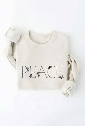 PEACE  Graphic Sweatshirt