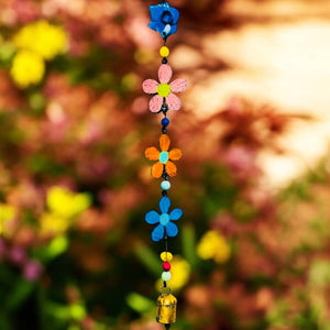 Metal Flower wind chime bell ornament