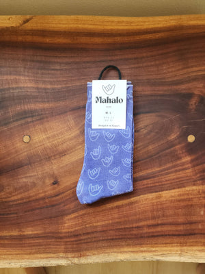 Blue Shaka Socks