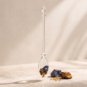 Gemstone Vial Hero – Tiger's Eye & Lapis Lazuli