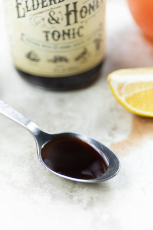Elderberry and Honey Tonic, 16 oz