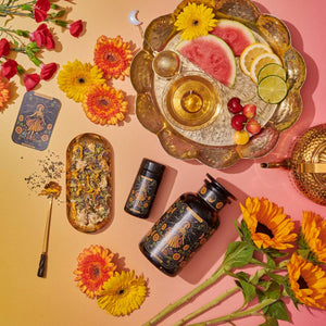 The Sun - Energizing Adaptogenic Herbal Tea with Yaupon, Moringa and Turmeric